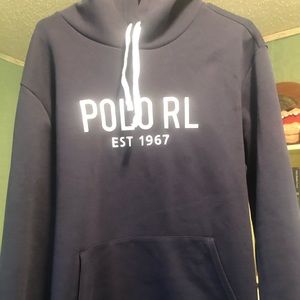 Navy Polo Hoodie